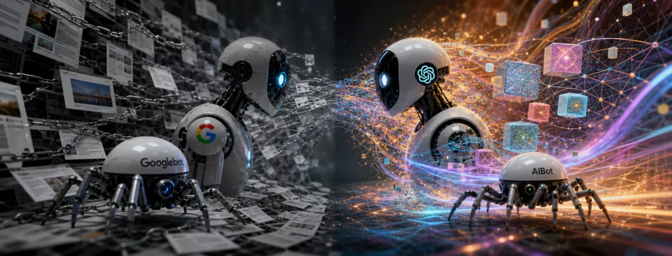 AI crawlers (AI bots): Definition, types and technical principles of indexing by language models