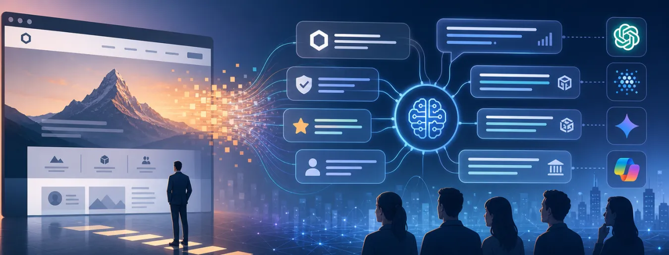 The fall of 'above the fold': How AI assistants replaced the homepage first impression