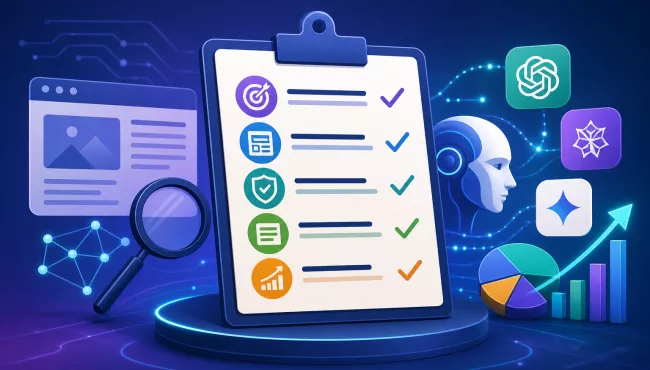 GEO checklist before publishing a new post: 5 points for beginners