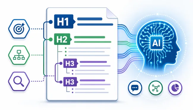 How heading structure helps AI bots understand the meaning of text