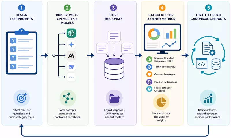 Testing framework: how to measure Share of Branded Responses
