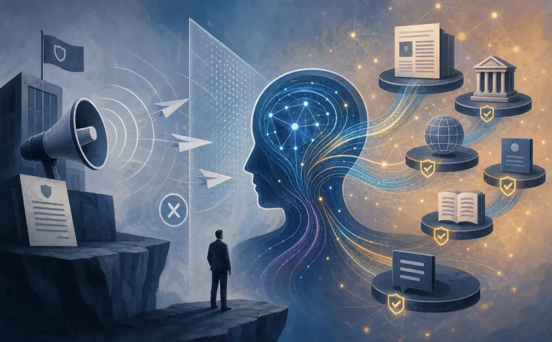 The structural blindness of AI to traditional press releases